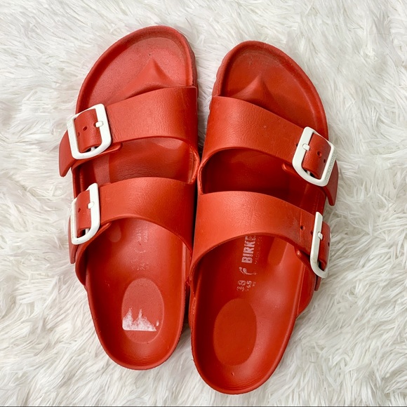 arizona eva red birkenstock